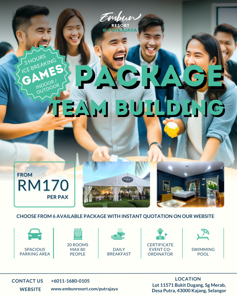 Team Building Package Embun Resort Putrajaya